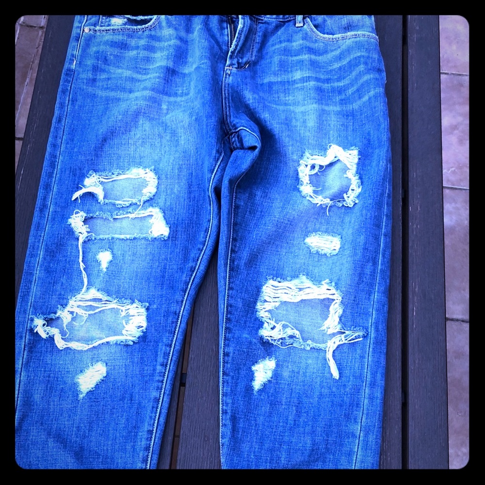 Articles of society distressed jean
